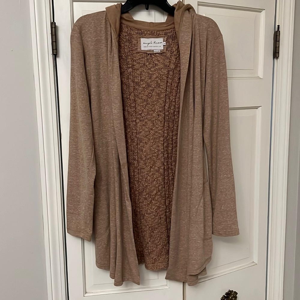 Evy’s Tree tan cardigan
